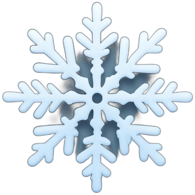 snow flake emoji