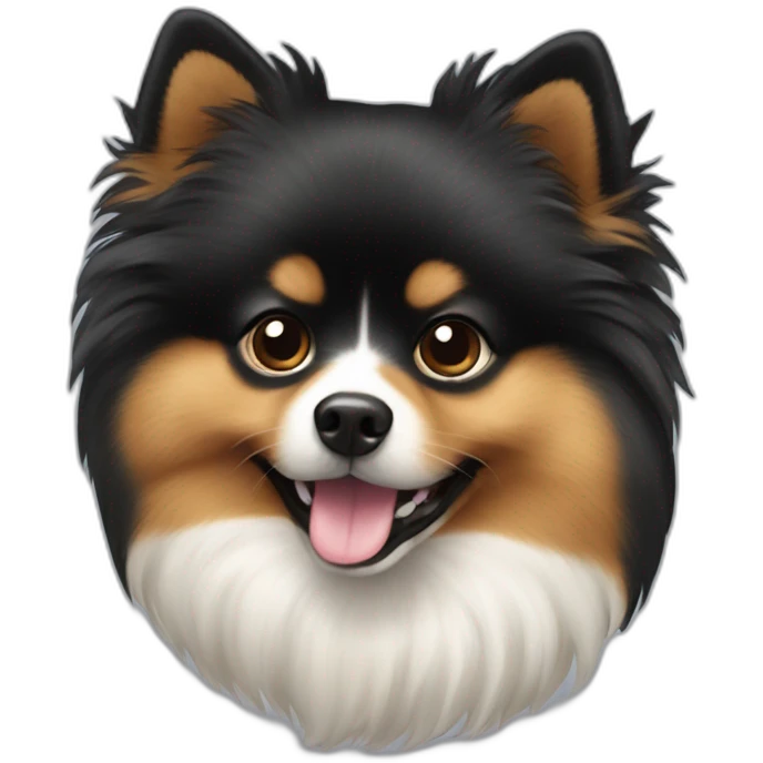Pomerania de caballero ingles emoji