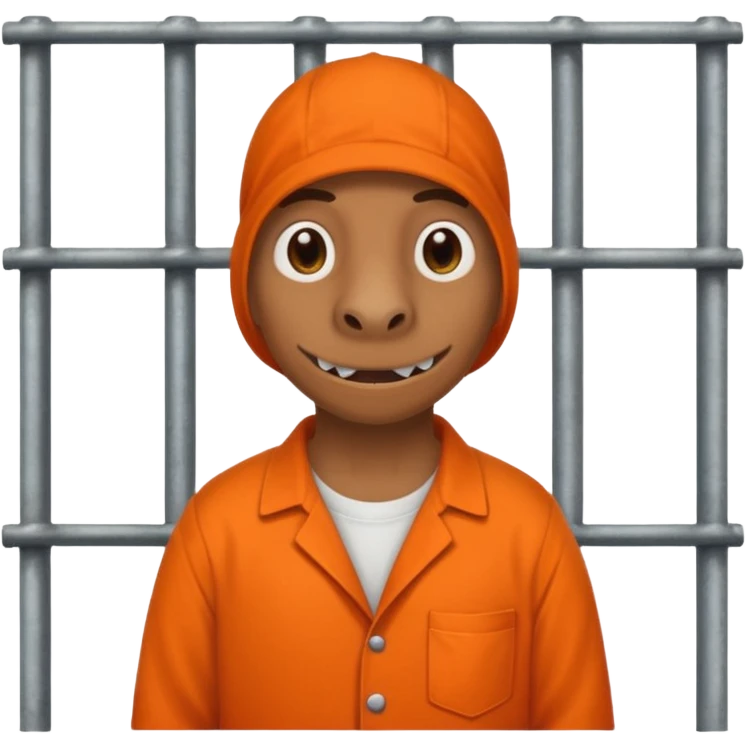A Mexican Dinosaur in Prison emoji