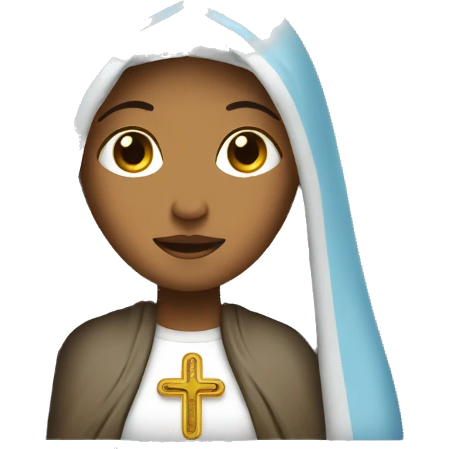 virgin mary emoji