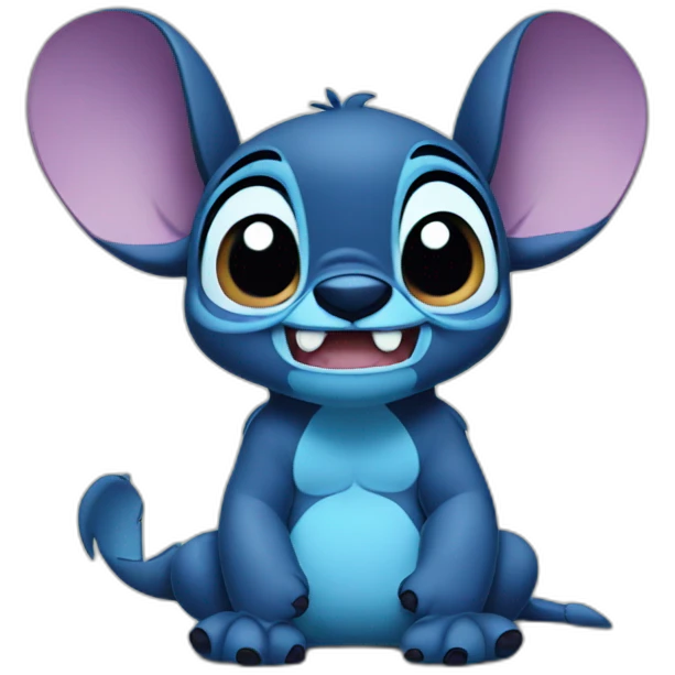 Stitch disney cute emoji