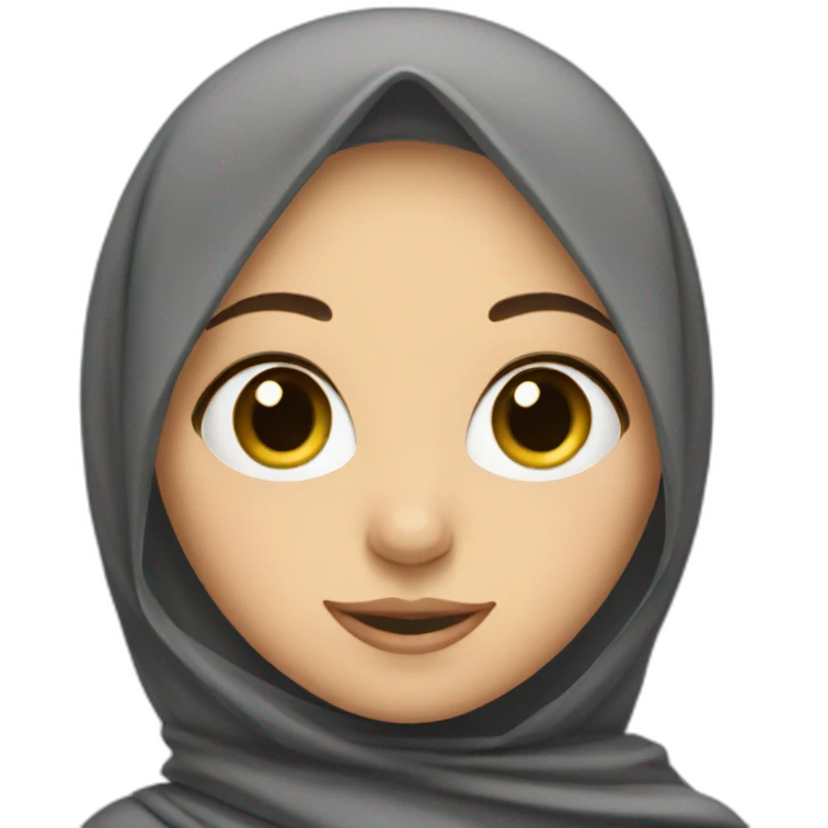 girl in hijab emoji