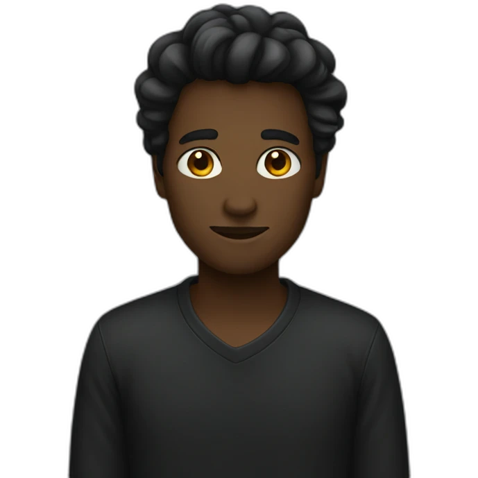 dark shade emoji