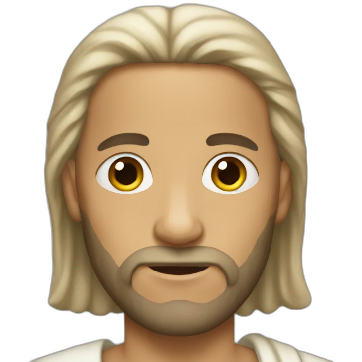 jesus-no-hair emoji