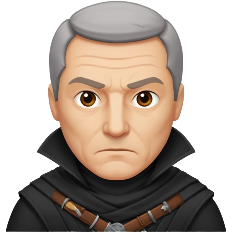 убийца, мужчина среднего возраста emoji