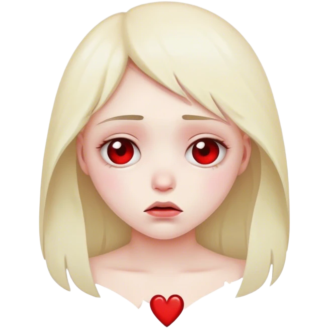Half of a broken heart emoji
