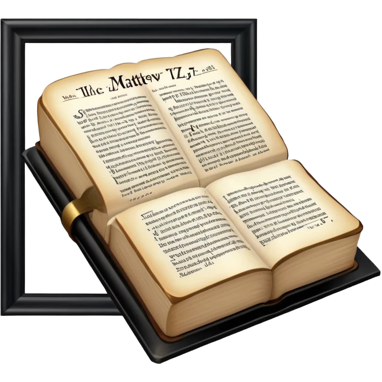 Matthew 7 emoji