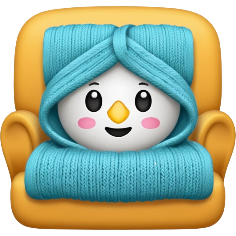 cozy blanket  emoji