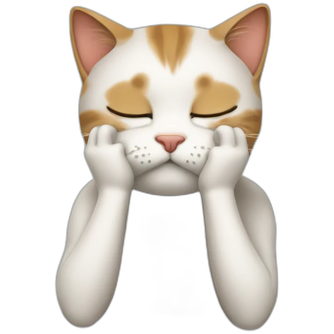 cat facepalm emoji