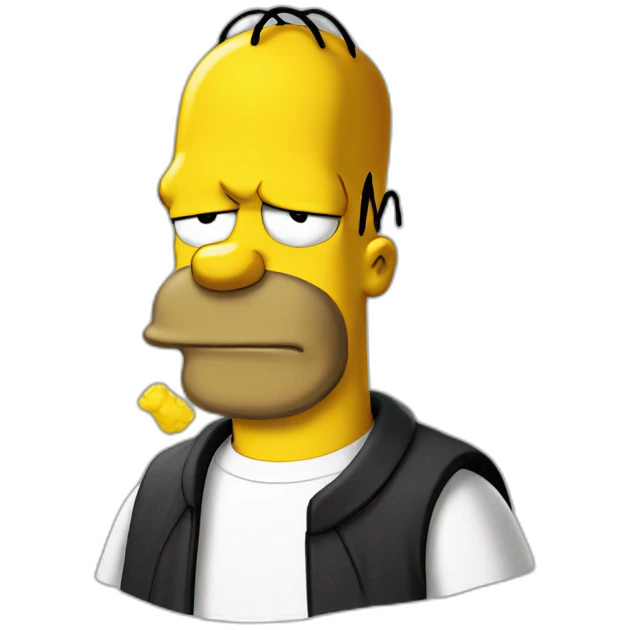 Homer simpsons emoji