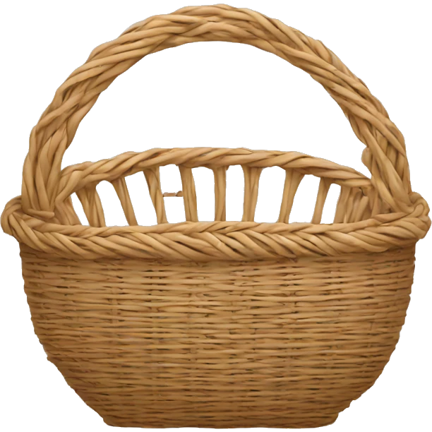 Wicker decor emoji