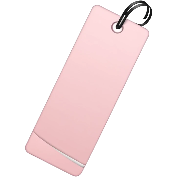 Pale pink 책갈피 emoji