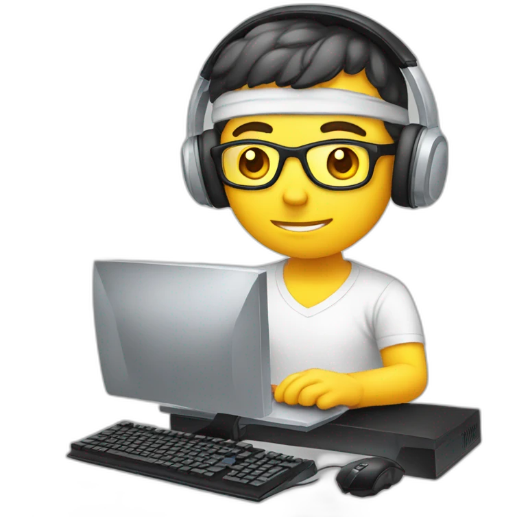 Gamer pc emoji