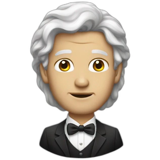 white rich person emoji