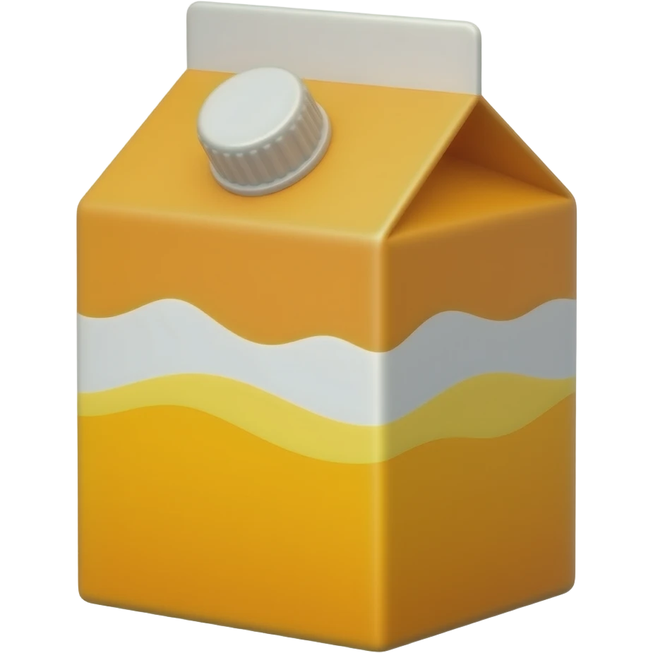 orange juice carton emoji