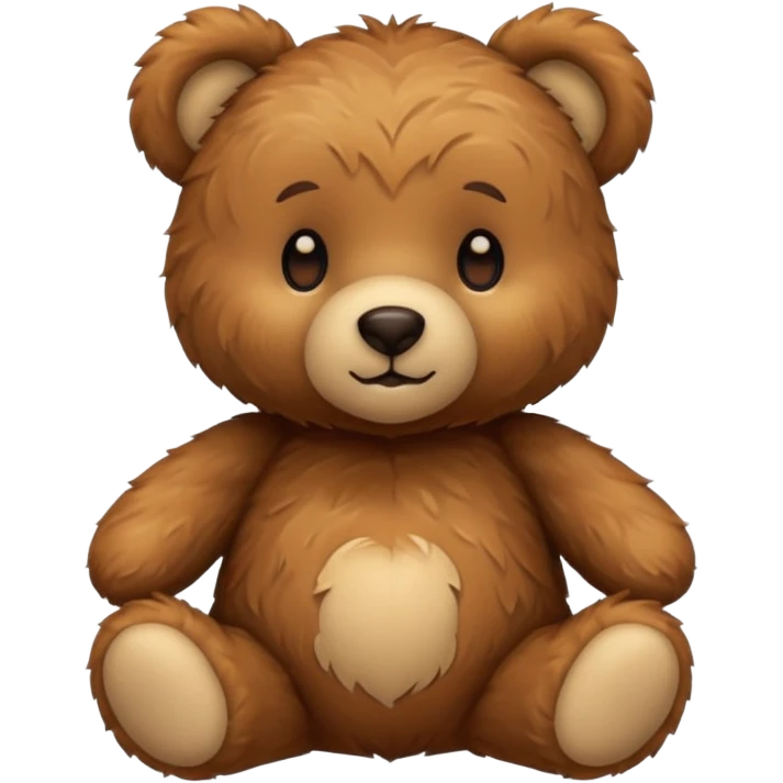 Teddy bear emoji
