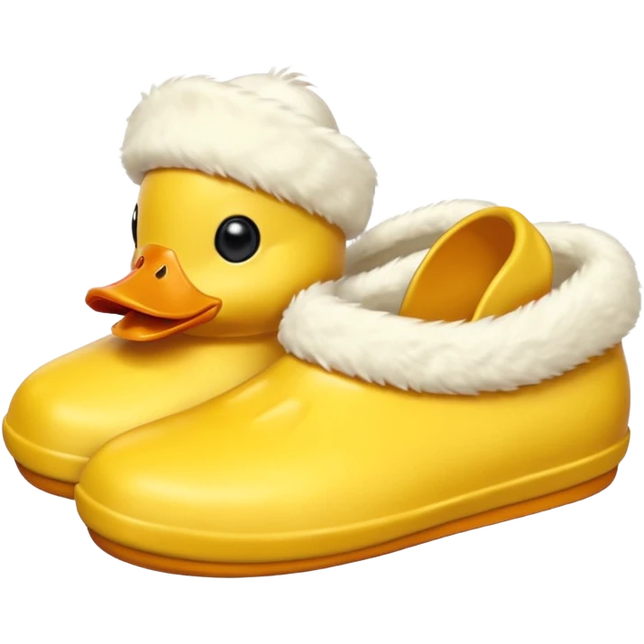duck slippers emoji
