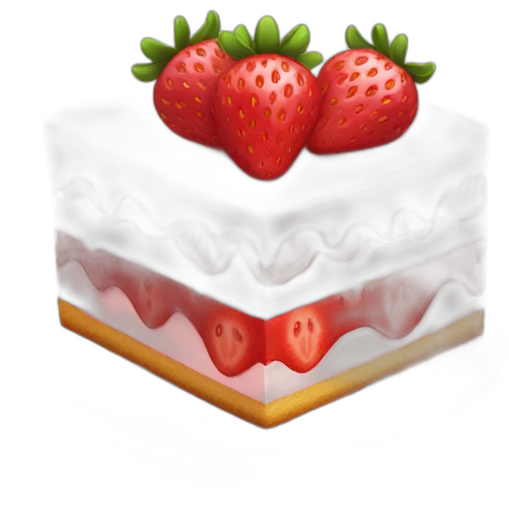 strawberry cake emoji