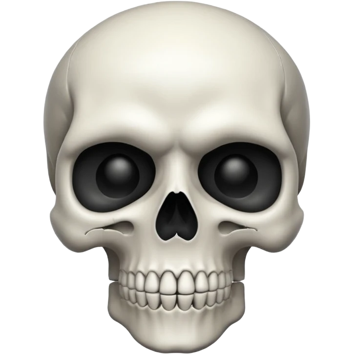 Skull face emoji