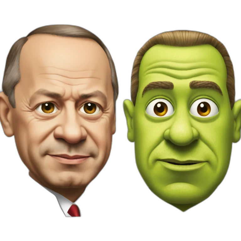 shrek and recep tayyip erdogan emoji