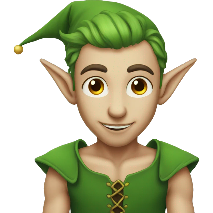 elf with tattoo emoji