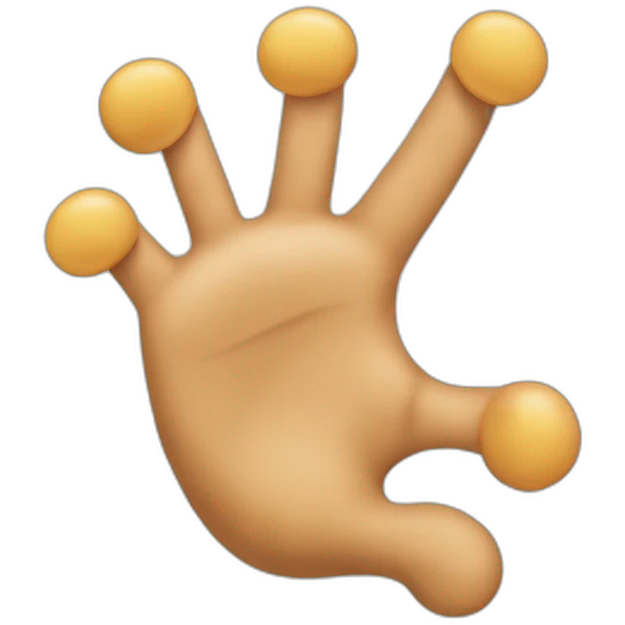 Doigts croisés et le pousse en l'air emoji