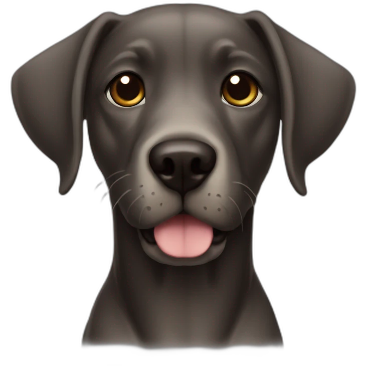 Perro ladrador emoji