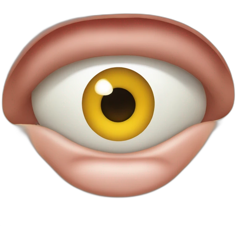 Œil bouche œil emoji