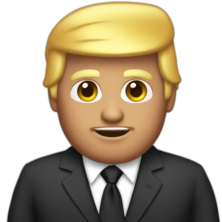 gay donald trump emoji