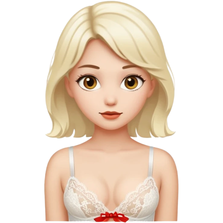 girl in lingerie  emoji