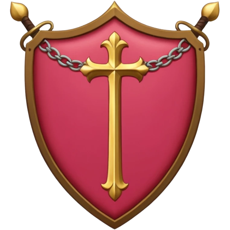 brasão sangrando medieval rosa de sangue vermelha emoji