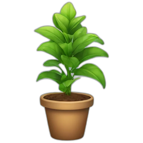 judgemental plant emoji