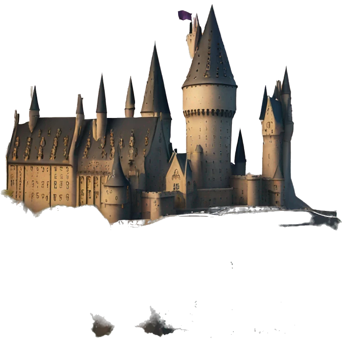 Hogwarts castle emoji