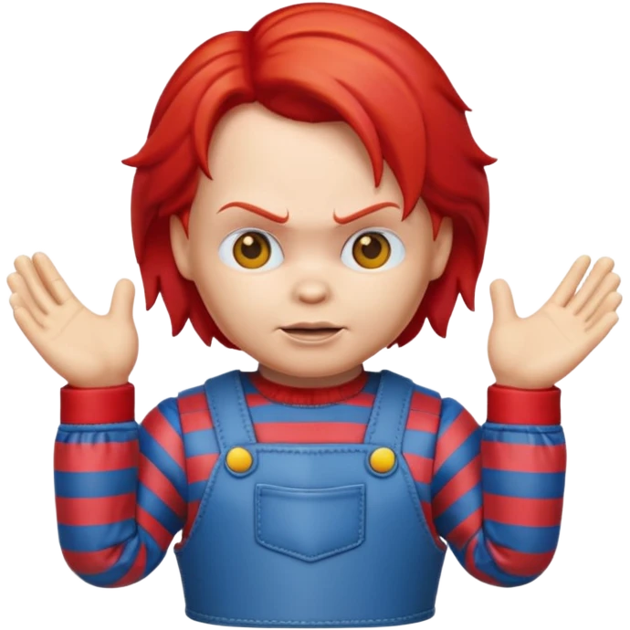 Un emojin de chuky emoji