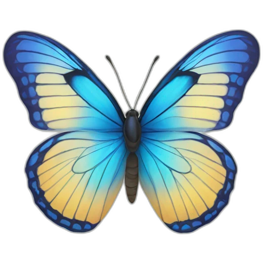 Butterfly Blue emoji