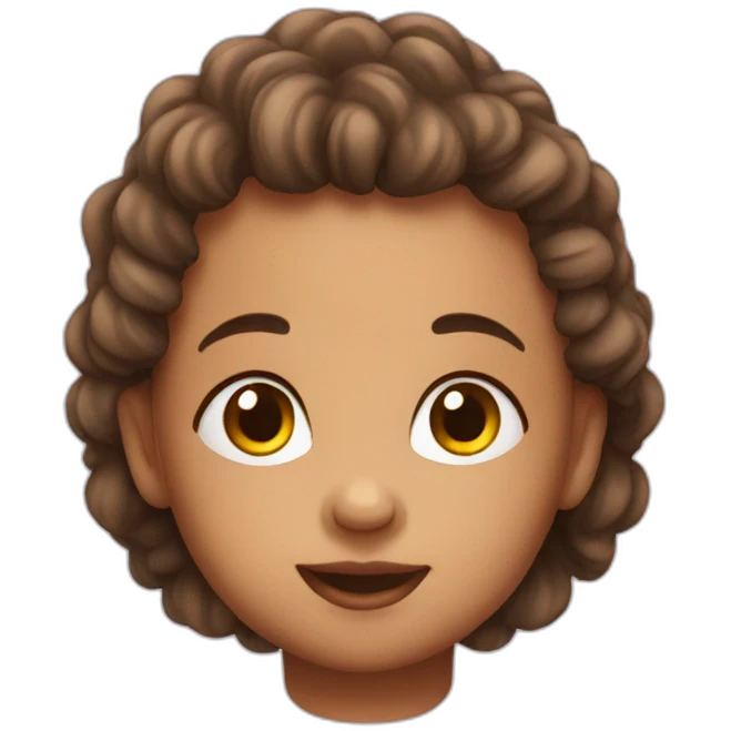 Cute baby emoji