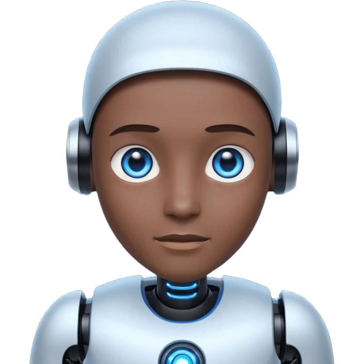 Black avatar that manages all audit and explanations emoji