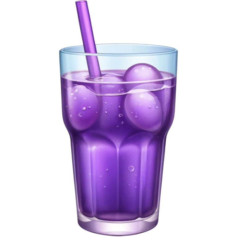 Make a grape soda emoji