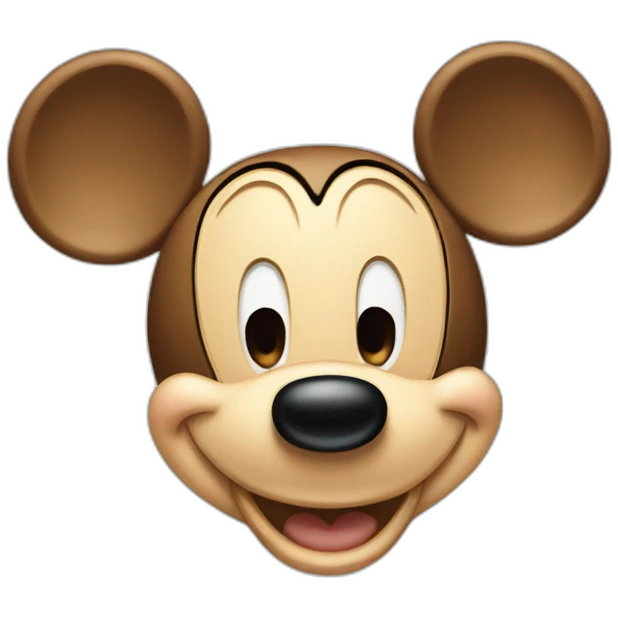 Mickey Mouse emoji