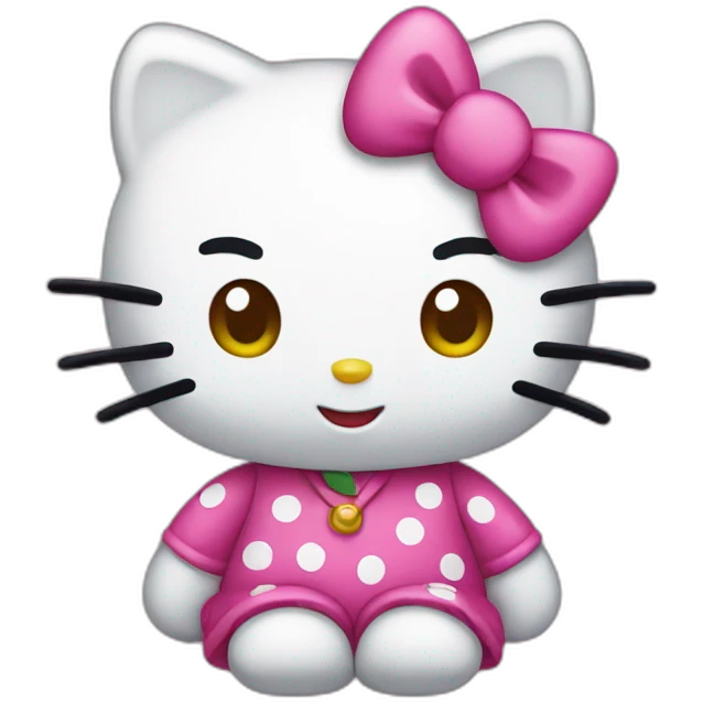 Hello kitty emoji