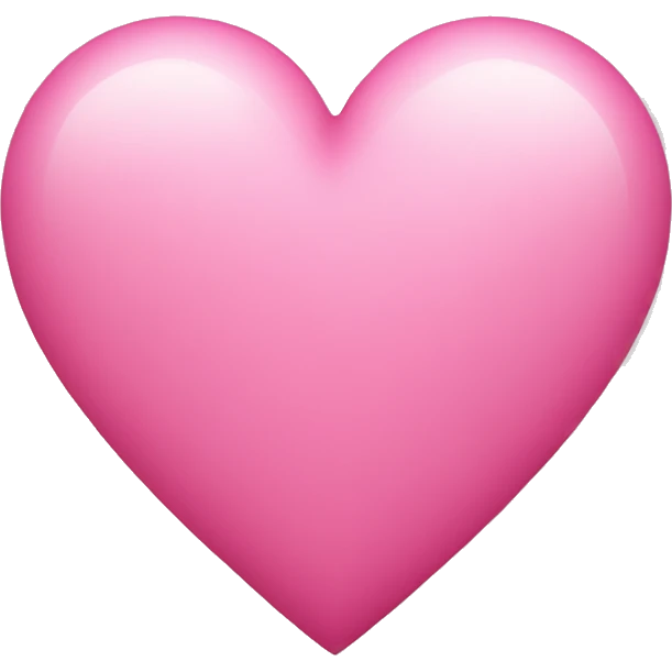 pink heart emoji