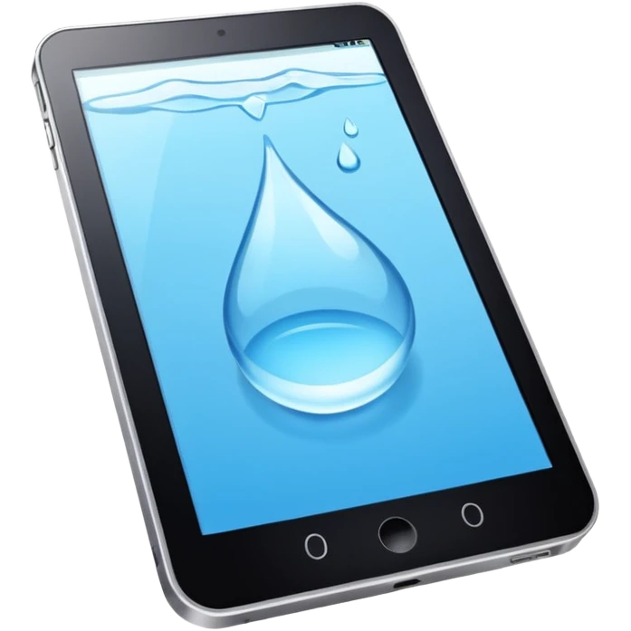 E reader in acqua  emoji