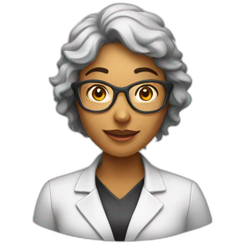 phd-woman-in-lab emoji