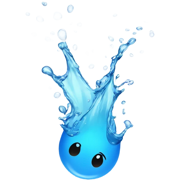 water splash emoji