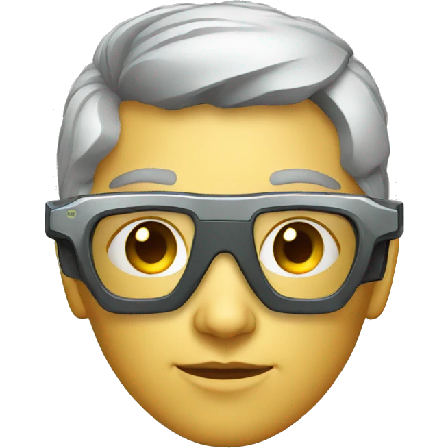 Futuristic glasses emoji