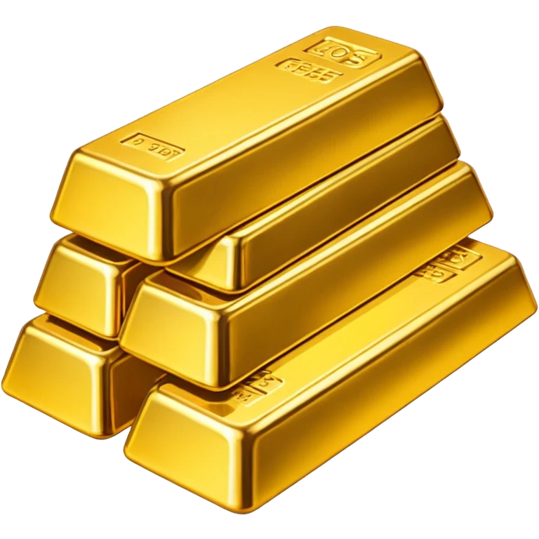 Tons of gold bars emoji