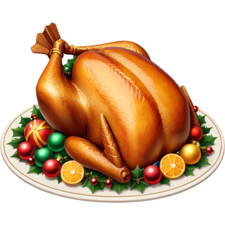 Christmas dinner emoji