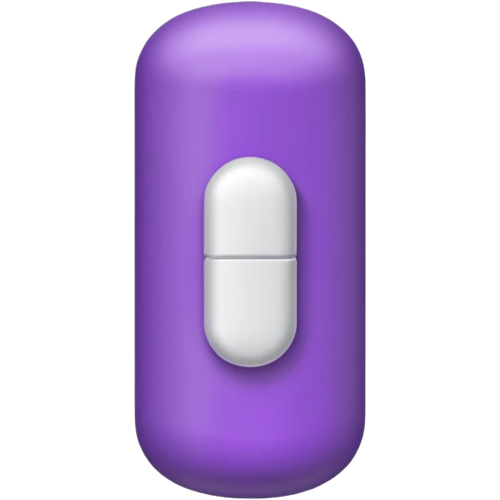 Pill purple emoji