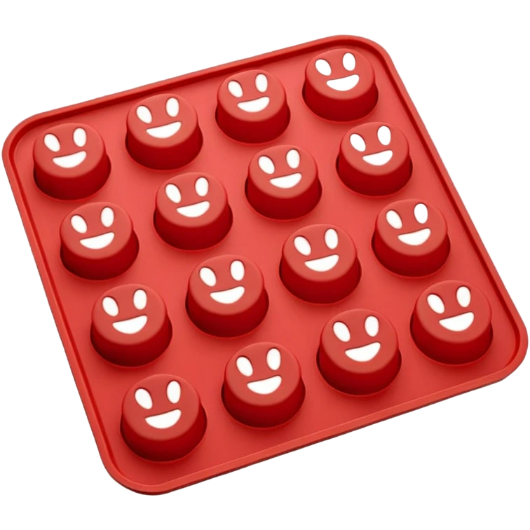 Silicone cake mold emoji