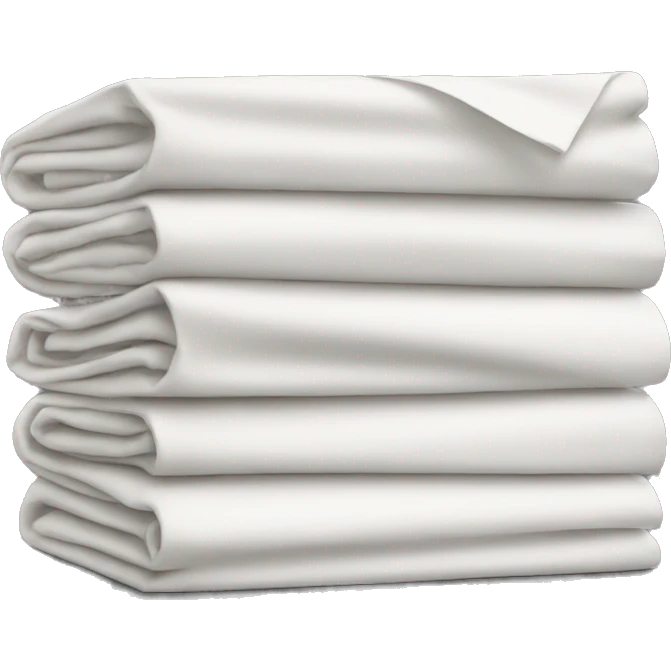 Sheets folded emoji